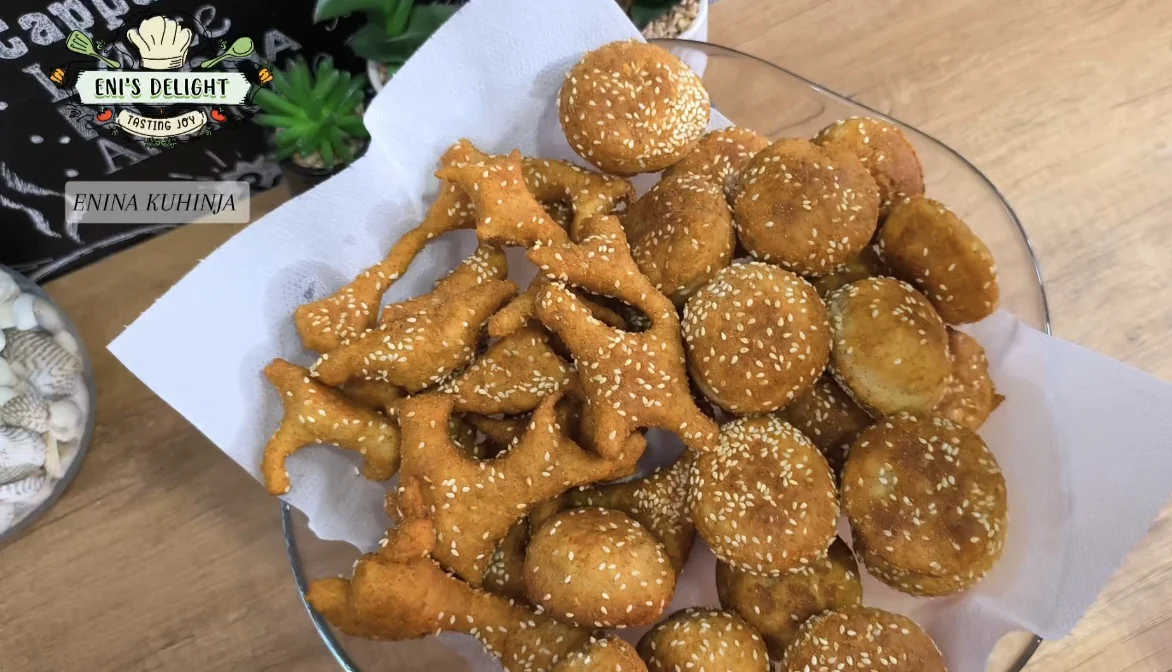 Ustipci sa susamom - Enina Kuhinja