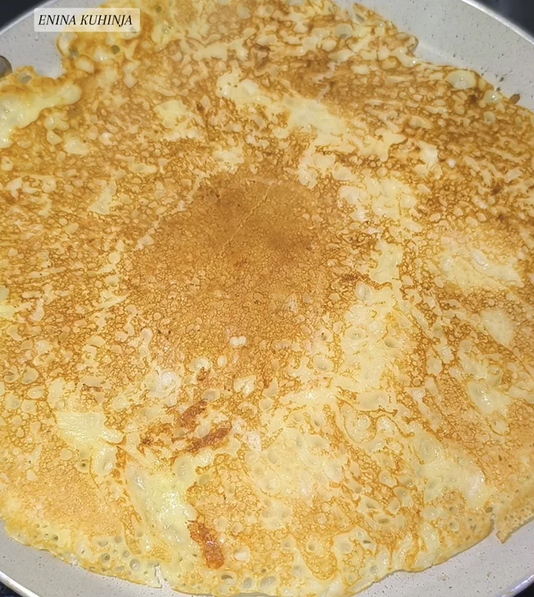 Enina Kuhinja - Slane palacinke - Pečenje palačinki