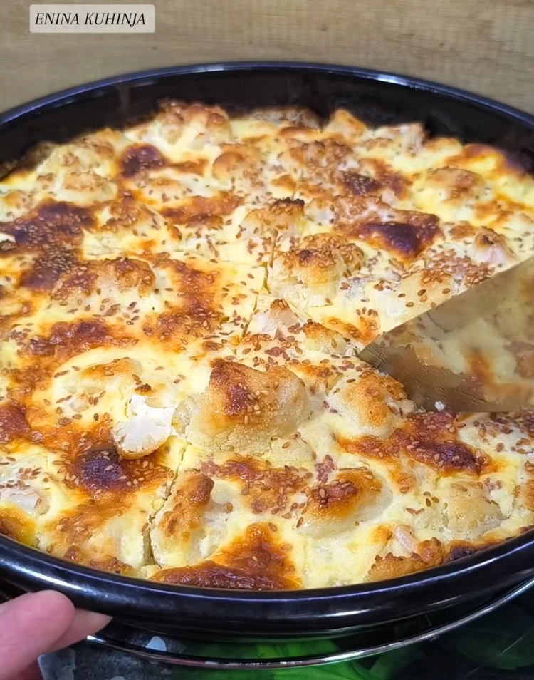 Enina Kuhinja - Zapečeni karfiol u rerni - Pečenje