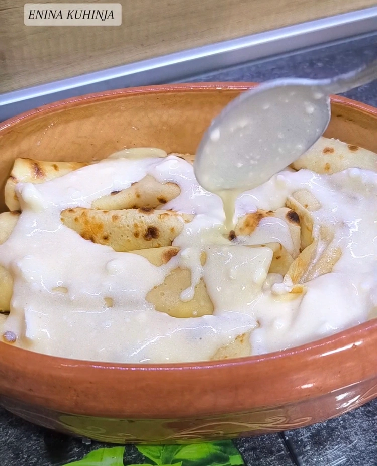 3 – Enina Kuhinja – Zapečene palačinke – Pečenje Enina Kuhinja - Zapečene palačinke - Pečenje