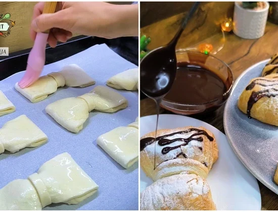Enina Kuhinja - Dekorativno lisnato pecivo punjeno kremom
