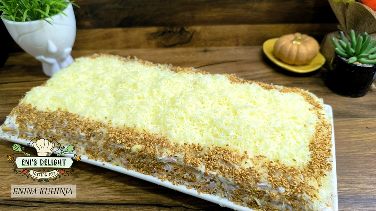 Enina Kuhinja - Slana Torta u slojevima