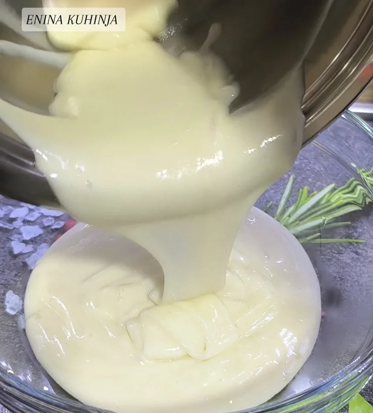 Enina Kuhinja - Kolac sa kokosom - Priprema fila