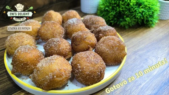Enina Kuhinja - Brzi uštipci sa jabukom