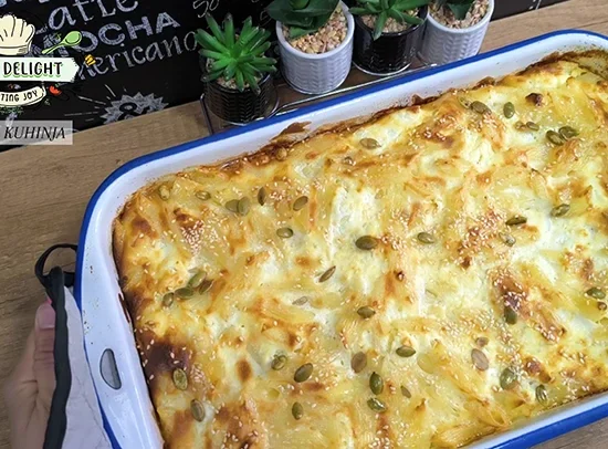 Enina Kuhinja - Zapecene makarone sa sirom