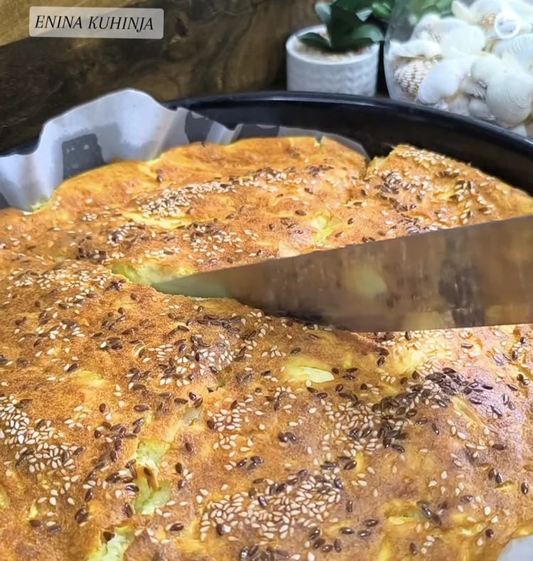 Enina Kuhinja - Brza pita sa tikvicama - Završnica