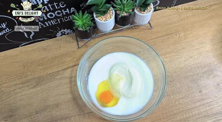 Enina Kuhinja - Kolac sa smokvama - Priprema krema