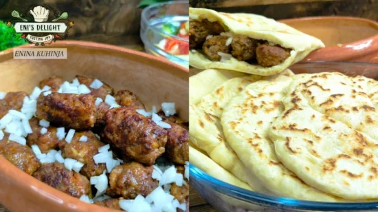 Enina Kuhinja - Ćevapi i balon lepinje