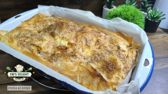 Enina Kuhinja- Gibanica sa sirom