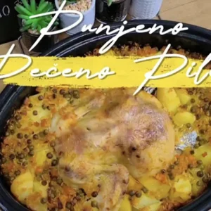 Punjeno peceno pile - Enina Kuhinja