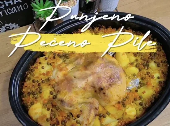 Punjeno peceno pile - Enina Kuhinja