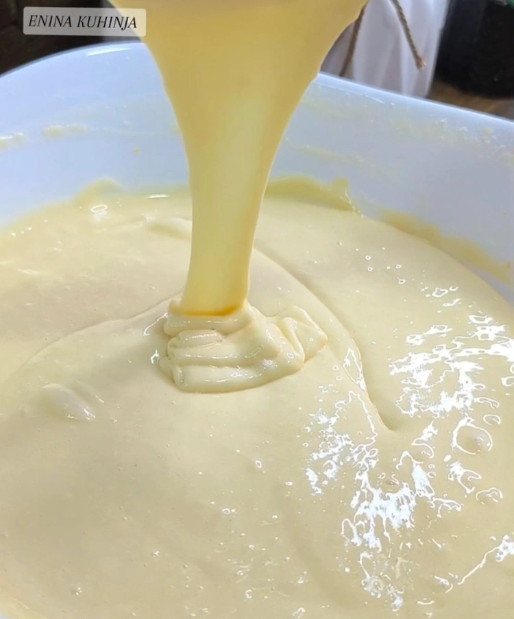 Enina Kuhinja - Brzi kolac sa sljivama - Priprema smese