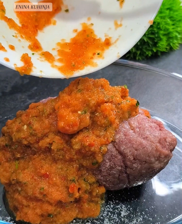 Enina Kuhinja - Šiš ćevap - Priprema mesa