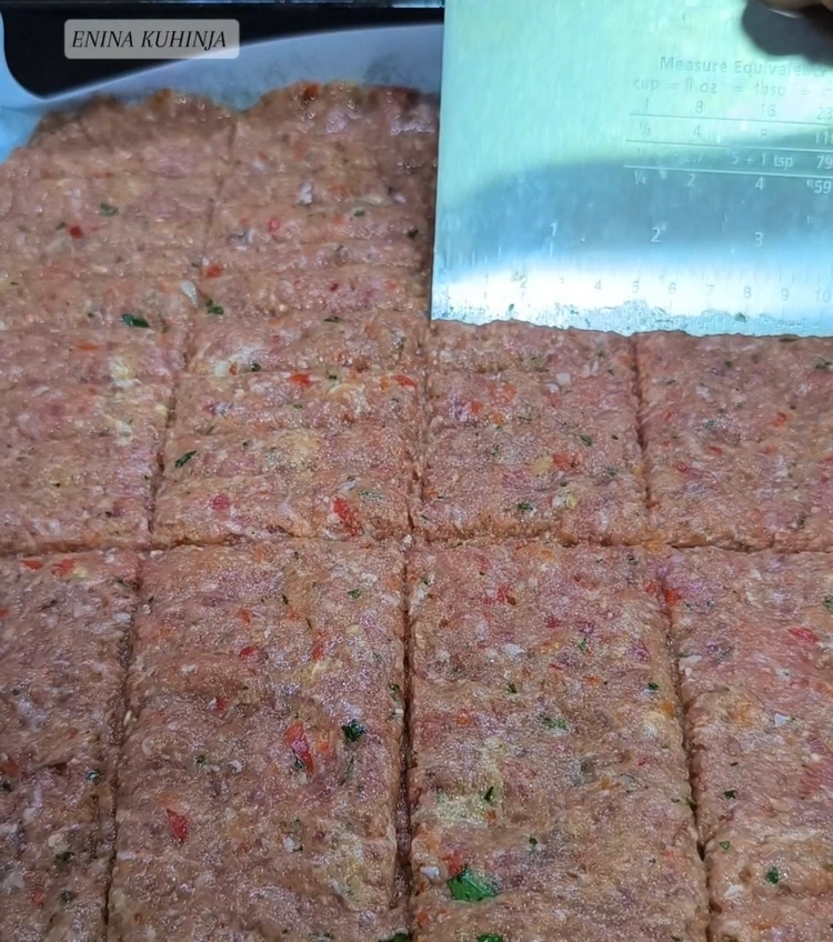 Enina Kuhinja - Šiš ćevap - Sečenje