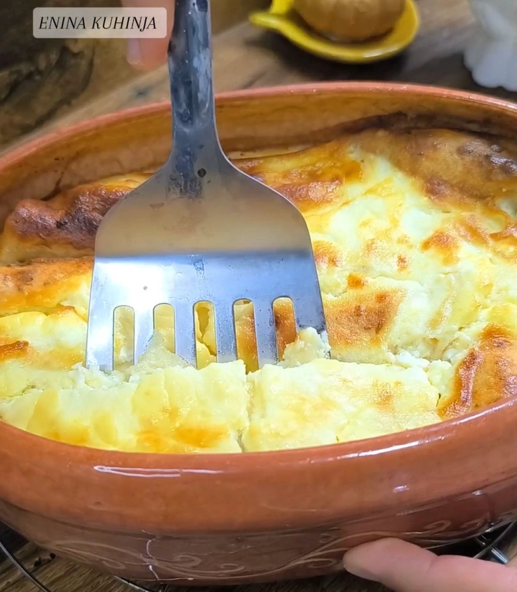Enina Kuhinja - Zapečene palačinke - Pečenje