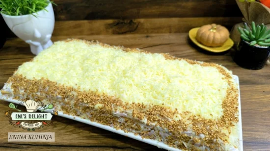 Enina Kuhinja - Slana Torta u slojevima