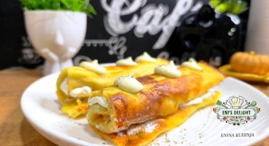 Enina Kuhinja - Palačinka iz rerne sa tikvicama