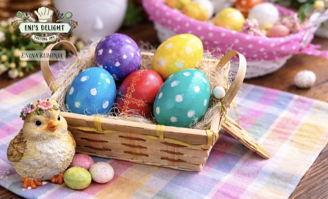 Enina Kuhinja - Farbanje jaja za Vaskrs 2026