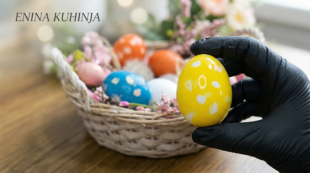 Enina Kuhinja - Farbanje jaja za Vaskrs 2026 - 1