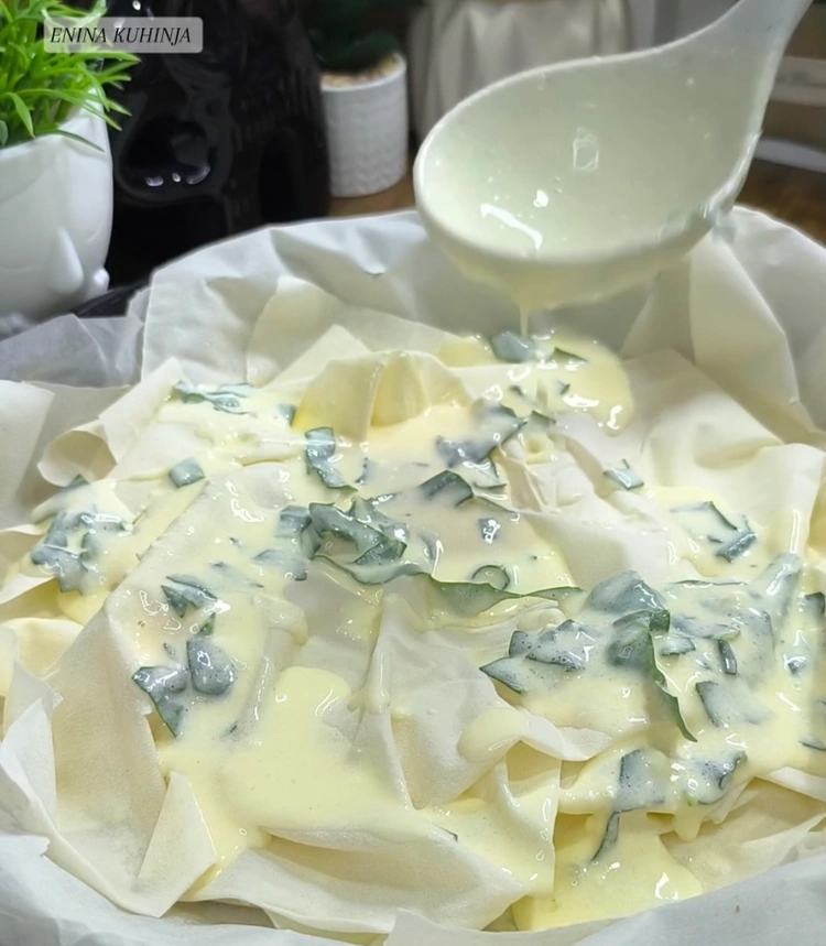 Enina Kuhinja - Najbolja pita sa sirom i blitvom - Pečenje