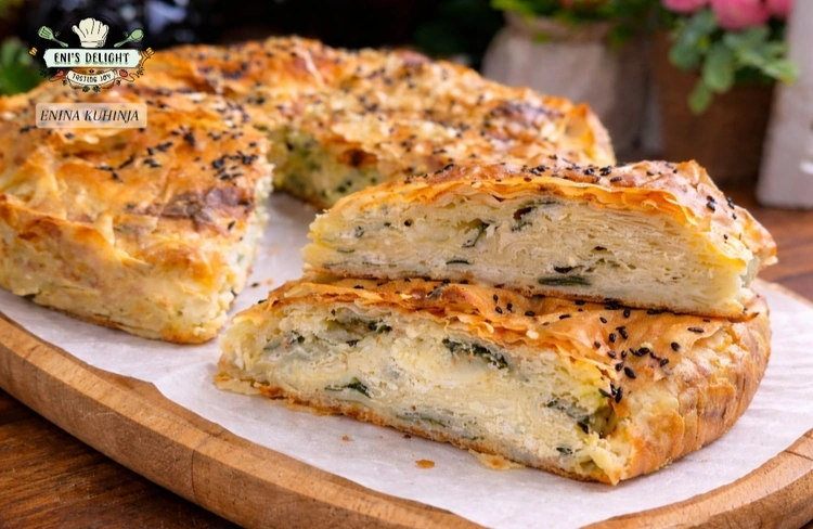 Enina Kuhinja - Najbolja pita sa sirom i blitvom