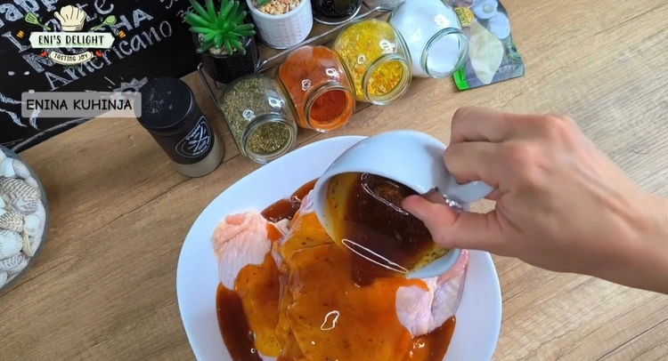 Enina Kuhinja - Domaći Giros recept - Priprema sastojaka