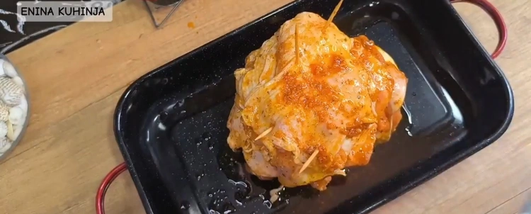 Enina Kuhinja - Domaći Giros recept - Formiranje domaćeg girosa