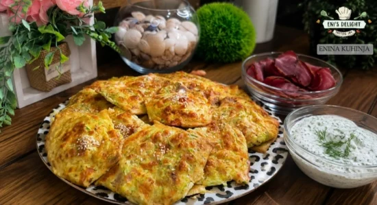 Enina Kuhinja - Najmekši uštipci od tikvica iz rerne