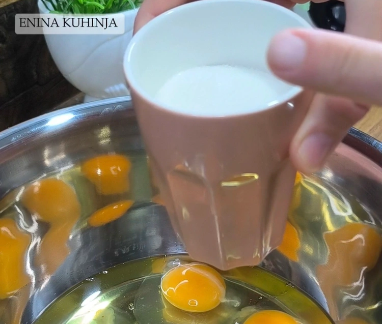 Enina Kuhinja - Zaliveni čokoladni kolač - Priprema sastojaka