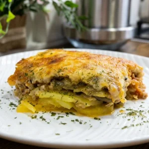 Enina Kuhinja - Musaka sa krompirom i patlidžanom